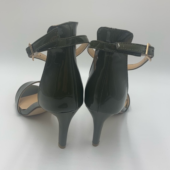 Women Open Toe Summer Sandals Ankle strap mid heel - Picture 5 of 12